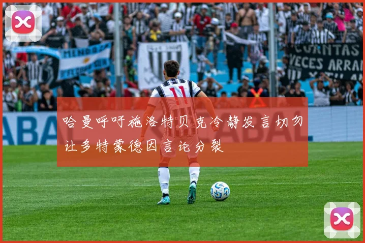 哈曼呼吁施洛特贝克冷静发言切勿让多特蒙德因言论分裂